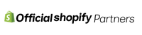 This is the official logo of official shopify partners